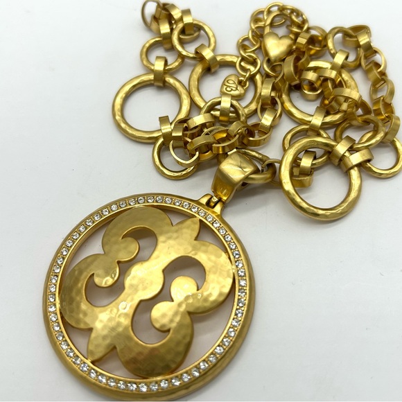 Brighton Jewelry - Brighton Royal Versailles Gold Pendant Necklace